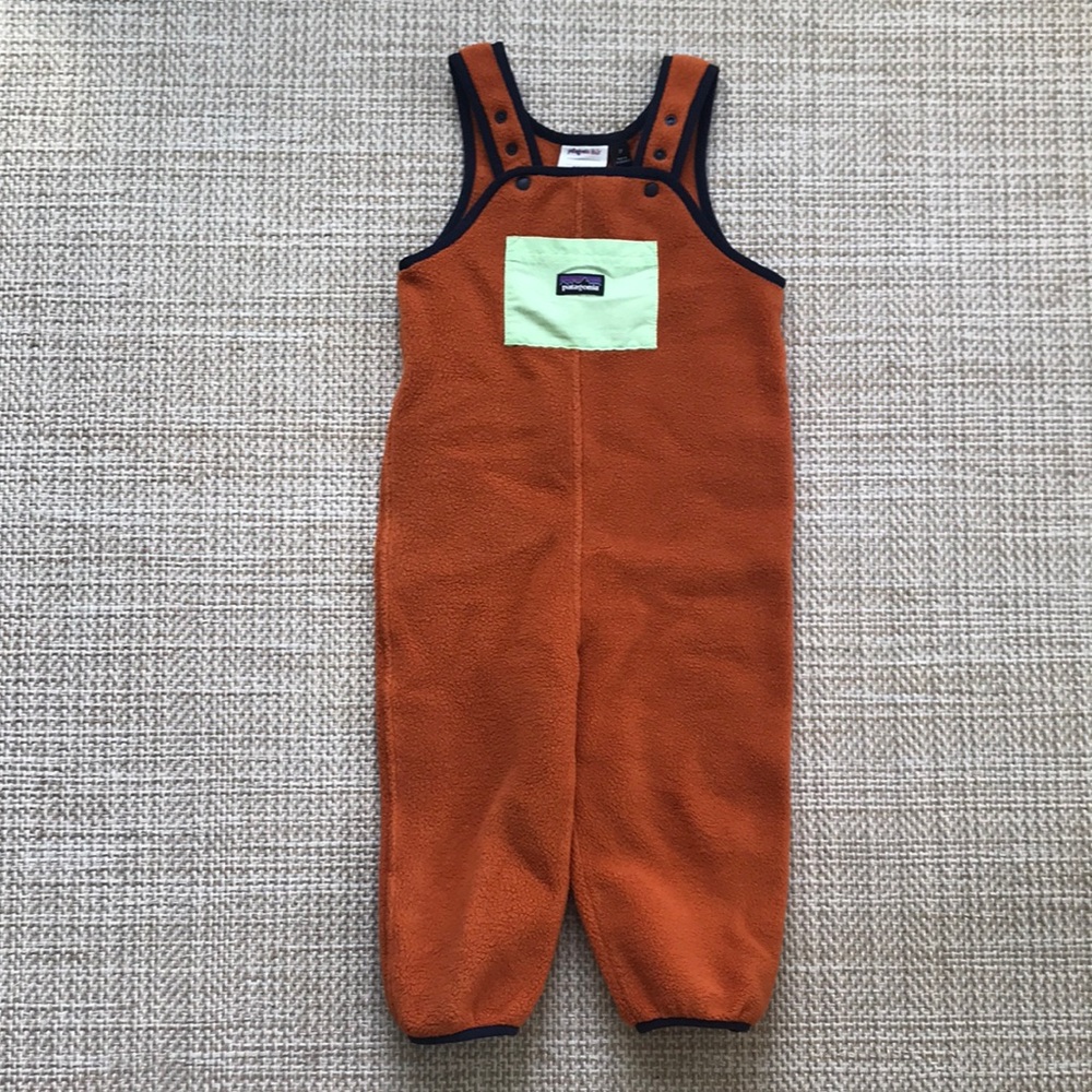 Patagonia Fleece Overalls (size 3T)